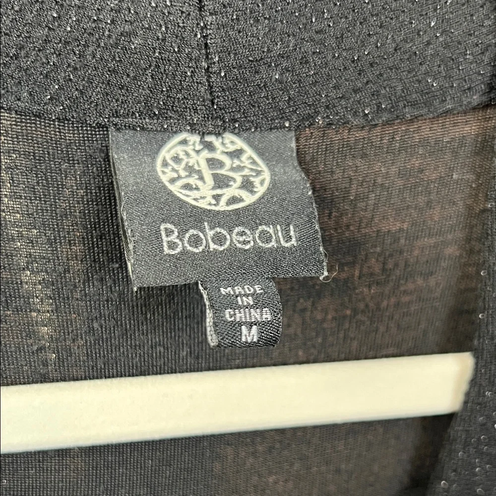 Bobeau Black Sleeveless Drape Blouse - - Medium - Picture 2 of 3